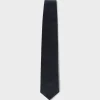 Midnight Blue Jacquard Silk Tie