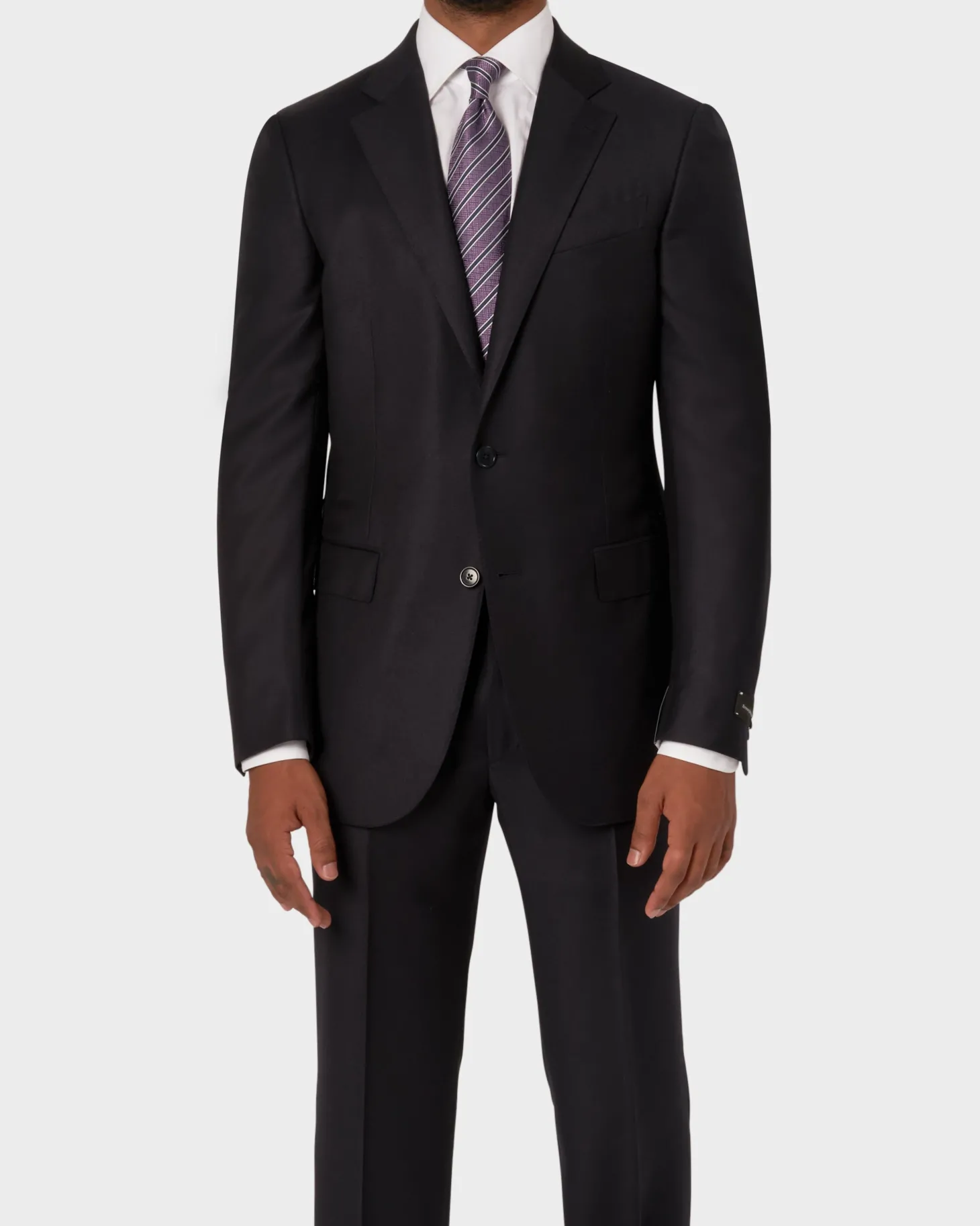 Midnight Blue Trofeo Wool Milano Model Suit
