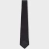 Midnight Silk Gauze Tie
