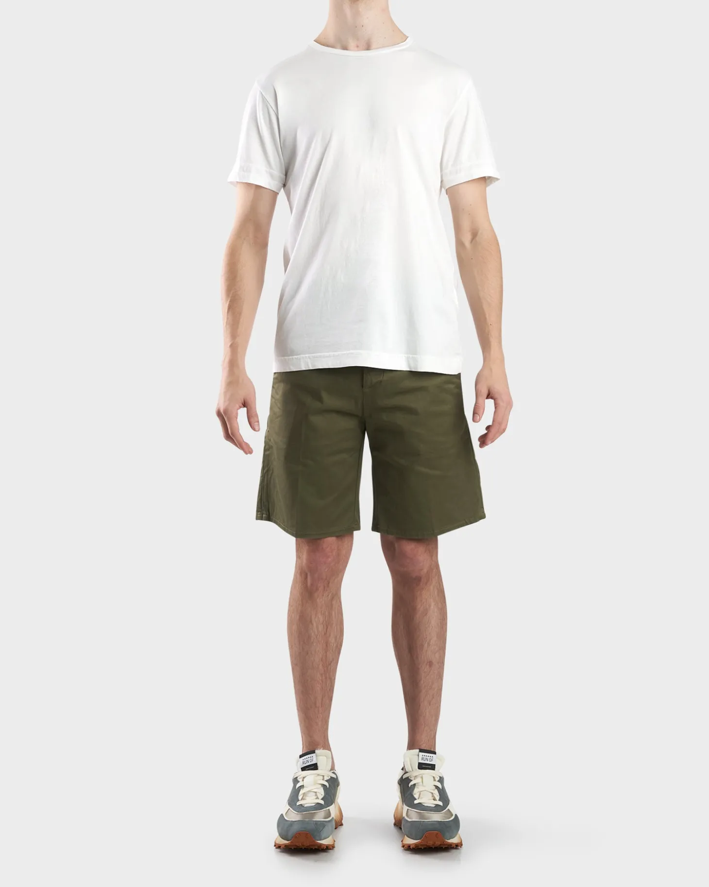 Military Green Mason Gaba Shorts