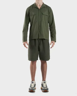 Military Green Pocket Cotton Shirt