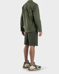 Military Green Pocket Cotton Shirt