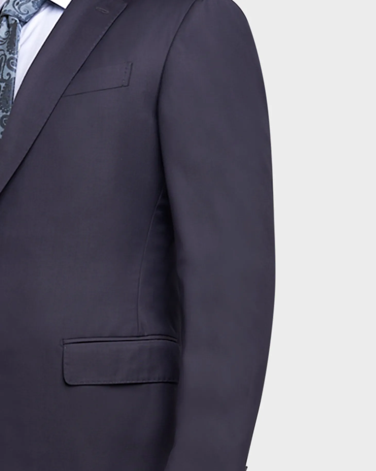 Navy Blue Super 150's Wool Suit