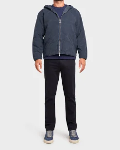 Navy Cotton Cord Jacket
