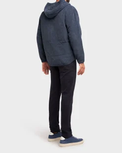 Navy Cotton Cord Jacket
