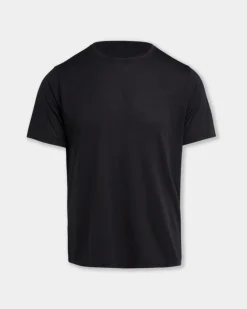 Navy Lyocell Cotton T-Shirt