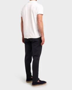 Navy New Barcelona Cotton Stretch Chinos