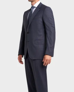 Navy Pinstripe Centoventimila Couture Suit