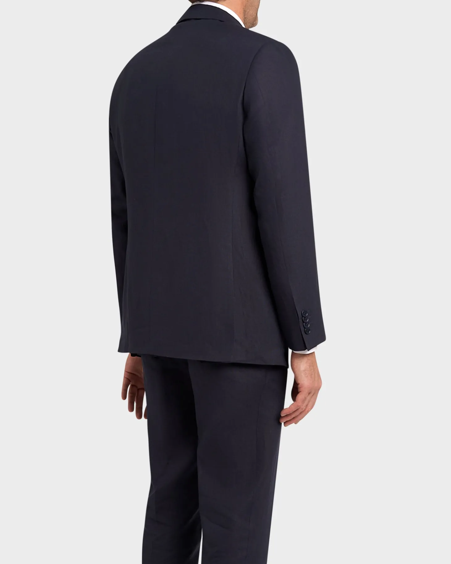 Navy Puro Linen Suit
