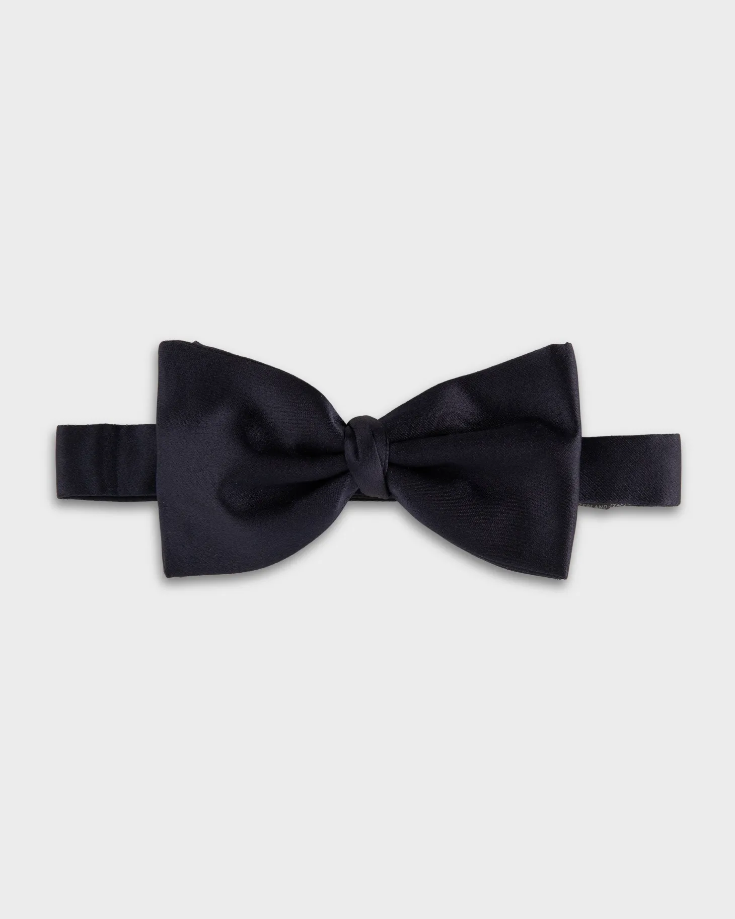 Navy Silk Bow Tie