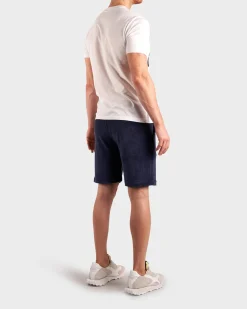Navy Terry Towelling Shorts