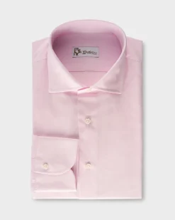 Pink Cotton Business Shirt
