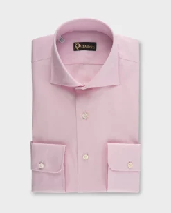 Pink Cotton Poplin Shirt