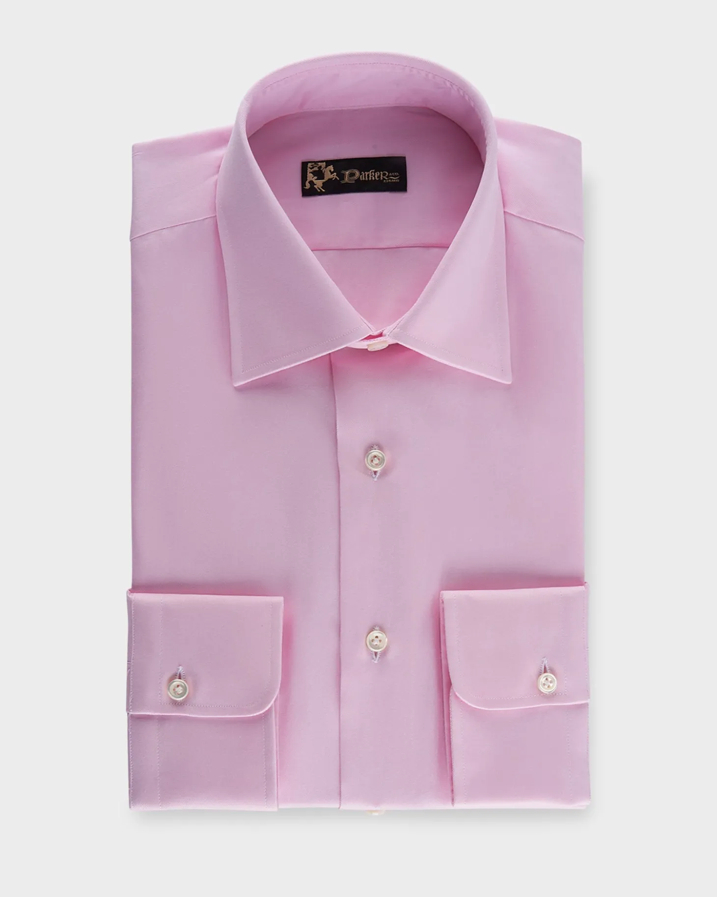 Pink Cotton Twill Shirt