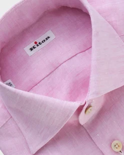 Pink Linen Shirt