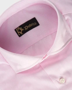 Pink Pinstripe Cotton Shirt