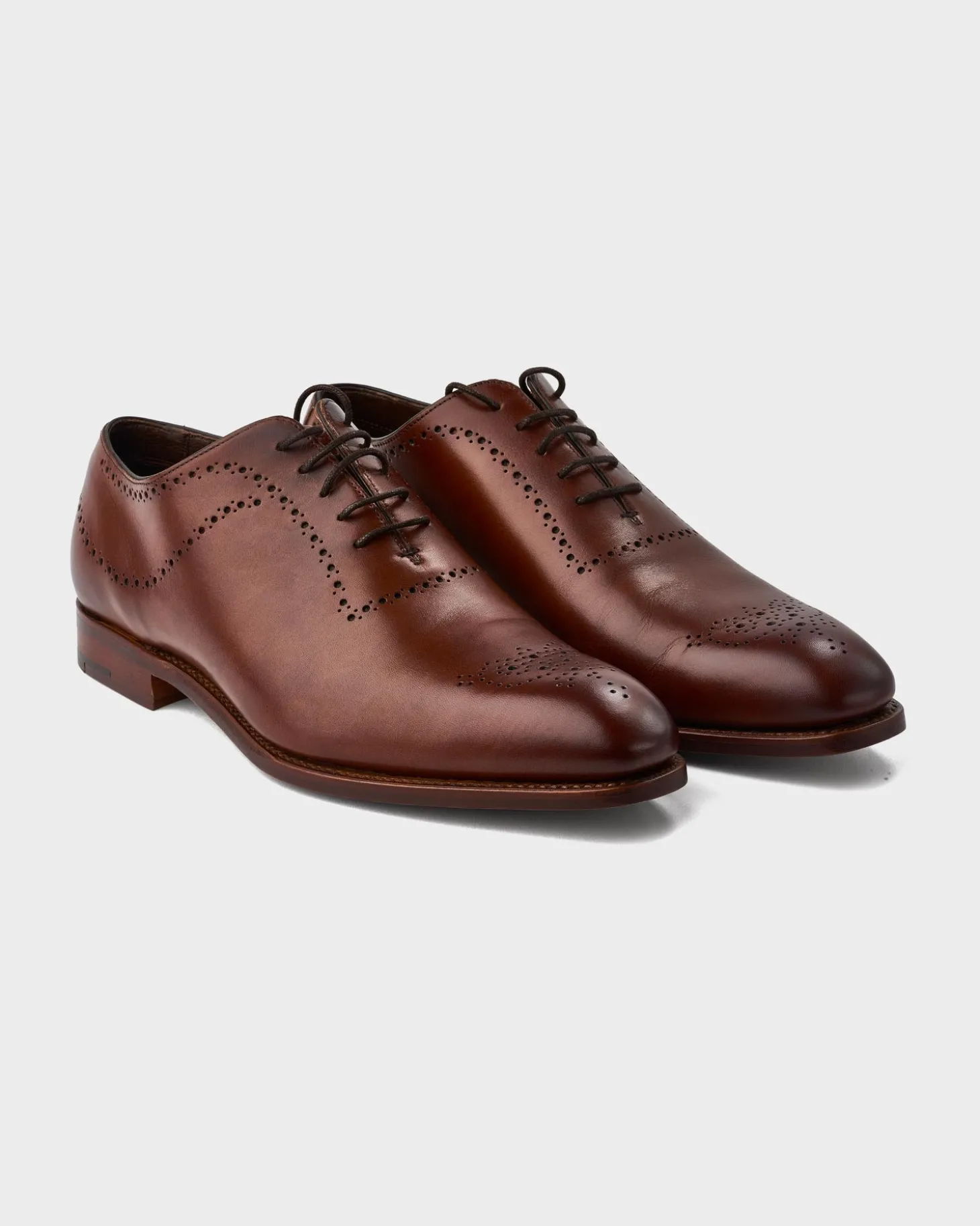 Plymouth Brown Leather Shoes