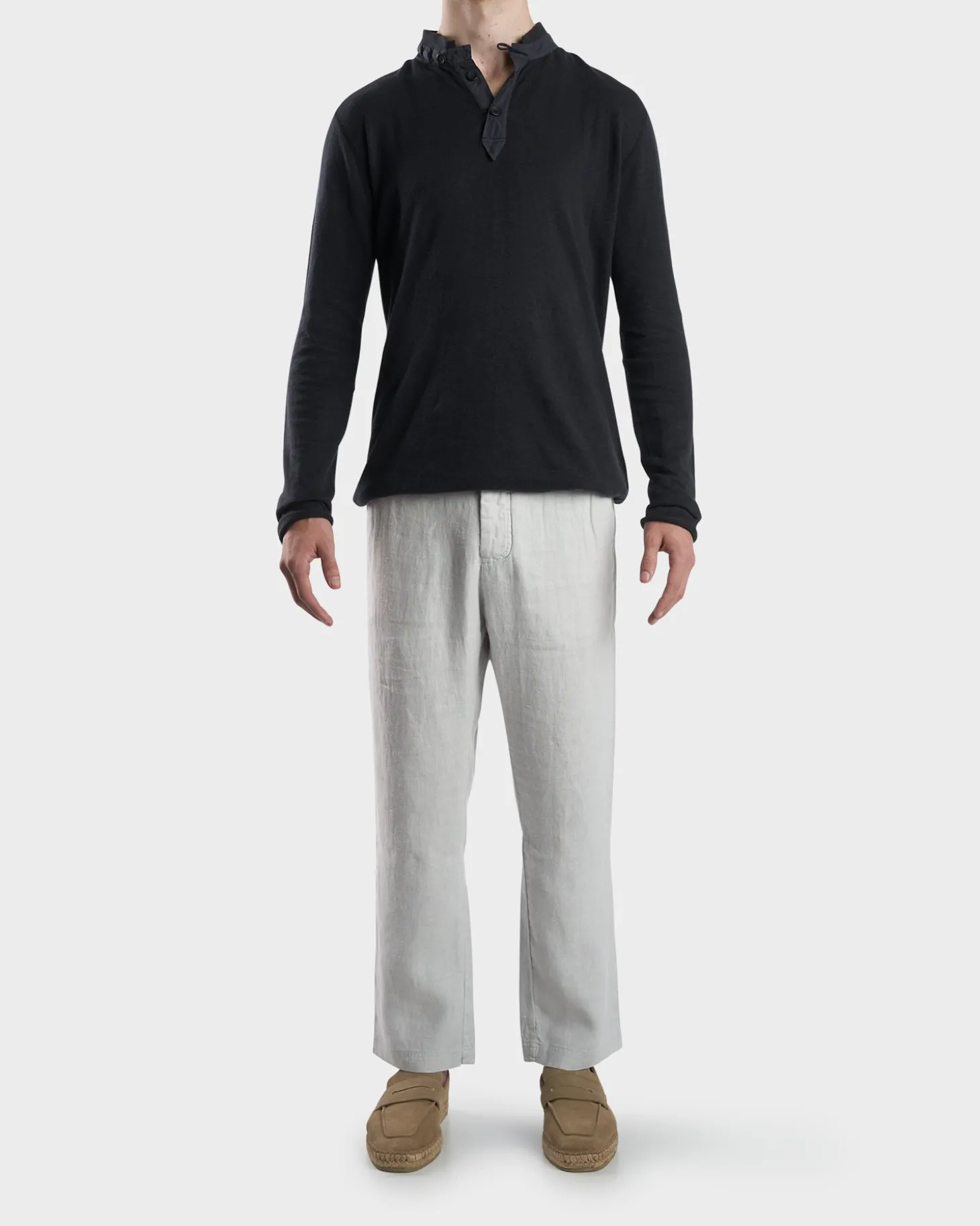 Risotto Beige Linen Trousers