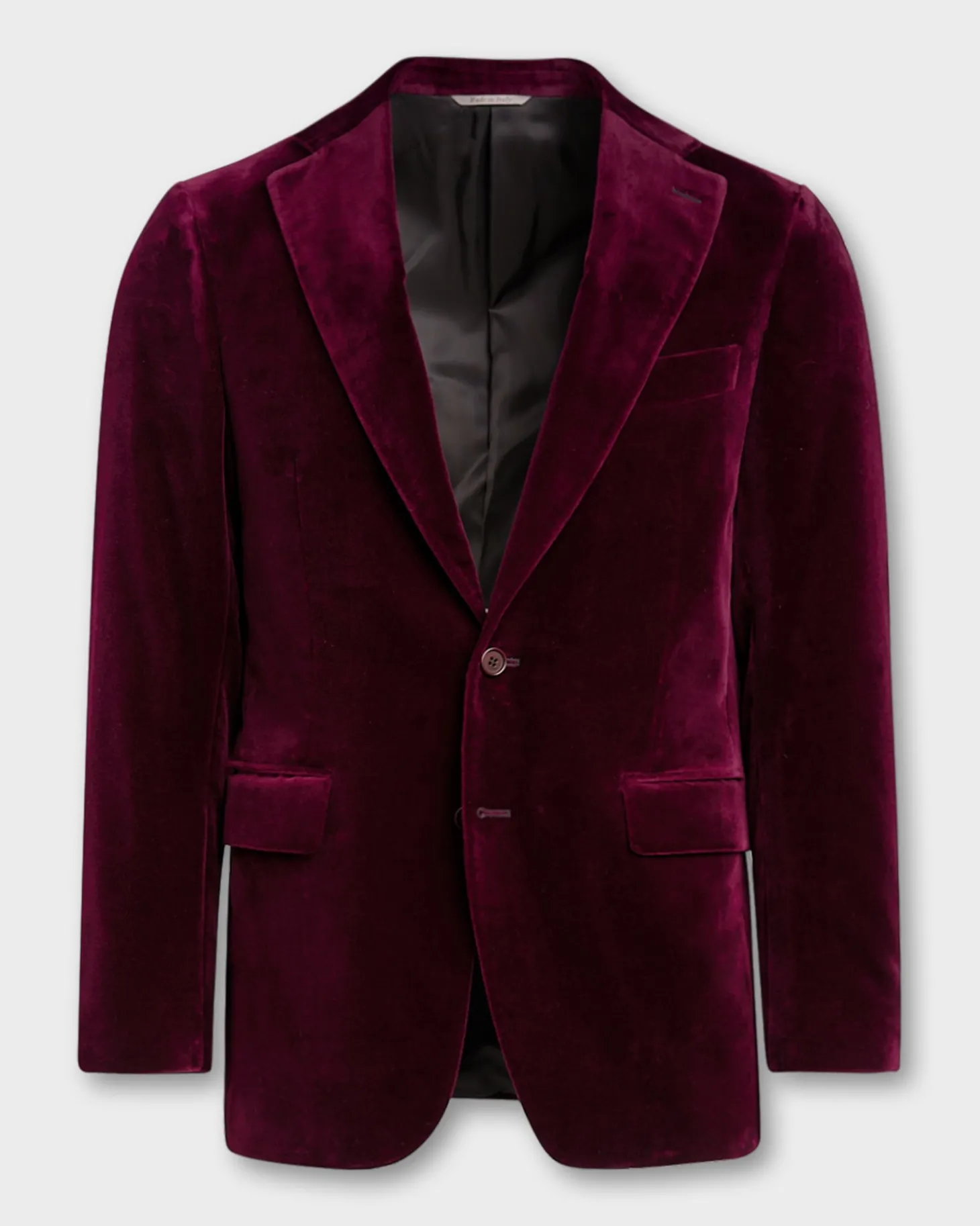 Royal Burgundy Velvet Dinner Jacket