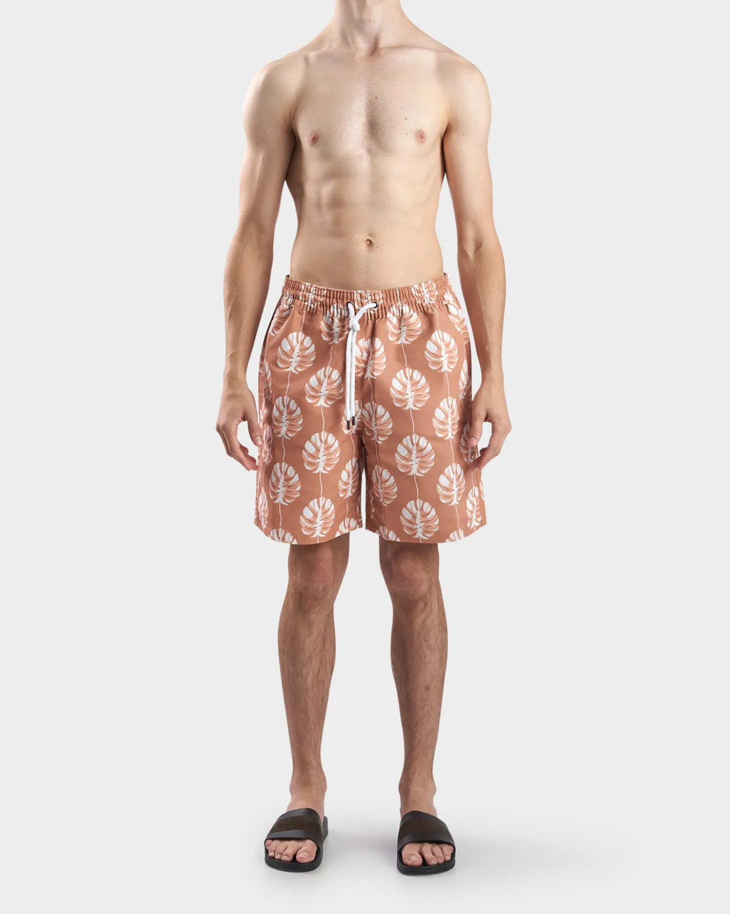 Sandstone Botanico Leaf Print Board Shorts