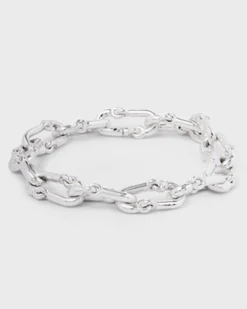 Solstice Sterling Silver Link Bracelet