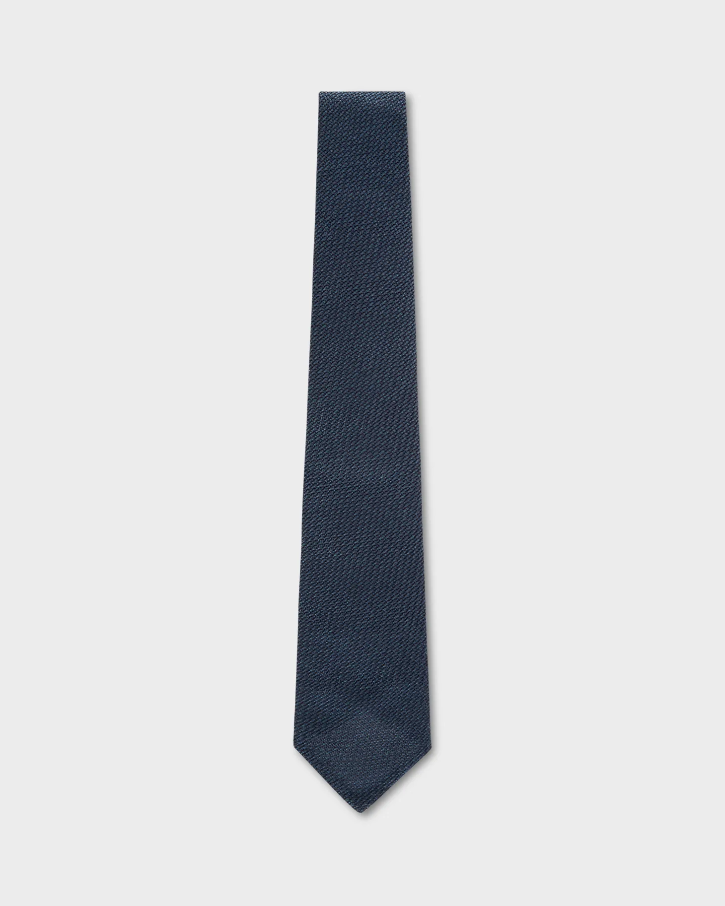 Teal Silk Gauze Tie