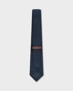 Teal Silk Gauze Tie