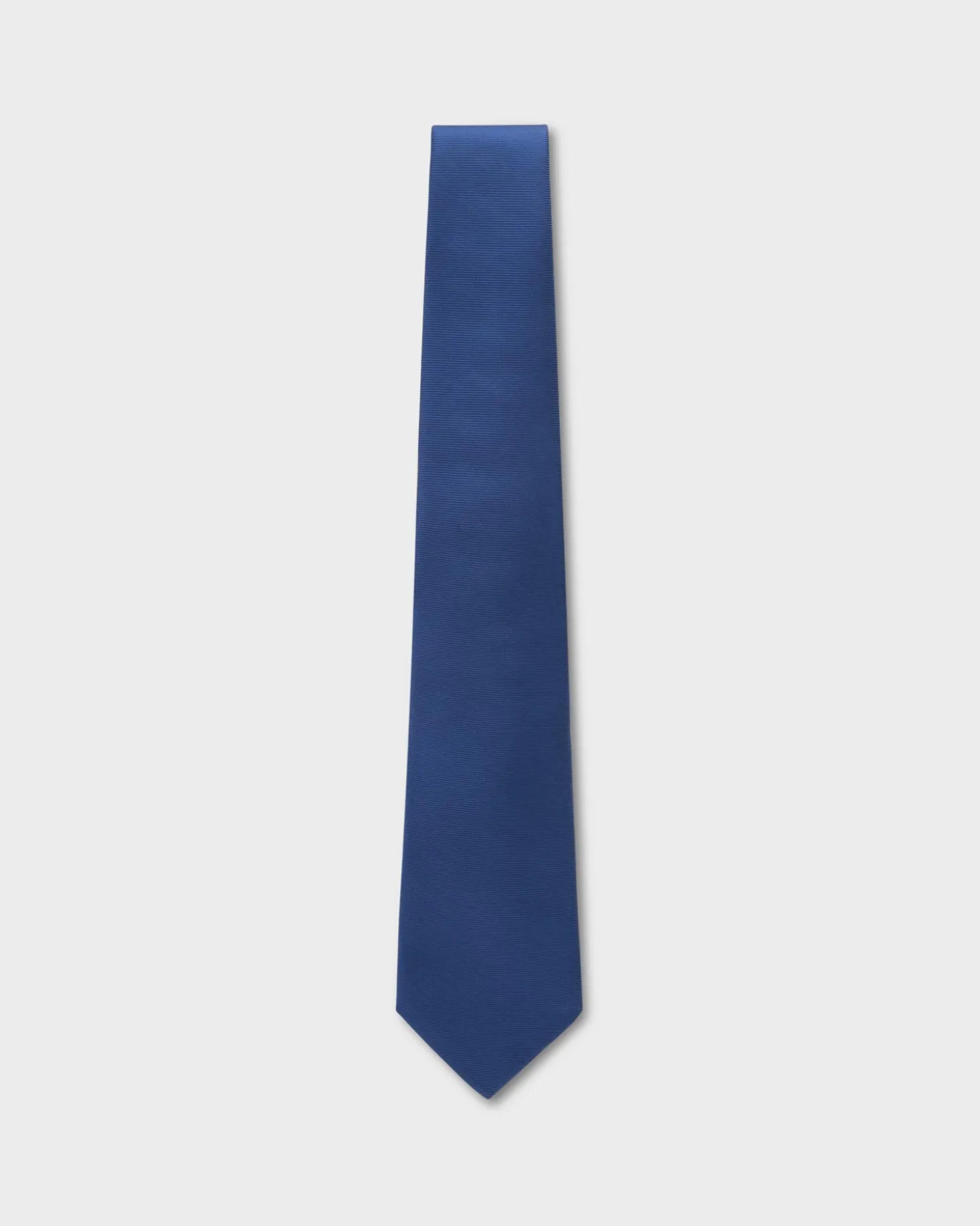 Textured Blue Silk Tie