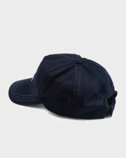 Tyron Logo-Embroidered Navy Baseball Cap
