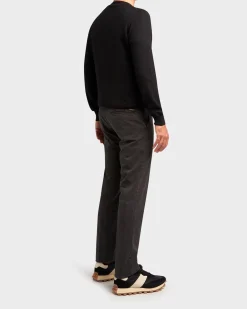Vintage Black Cotton Jeans