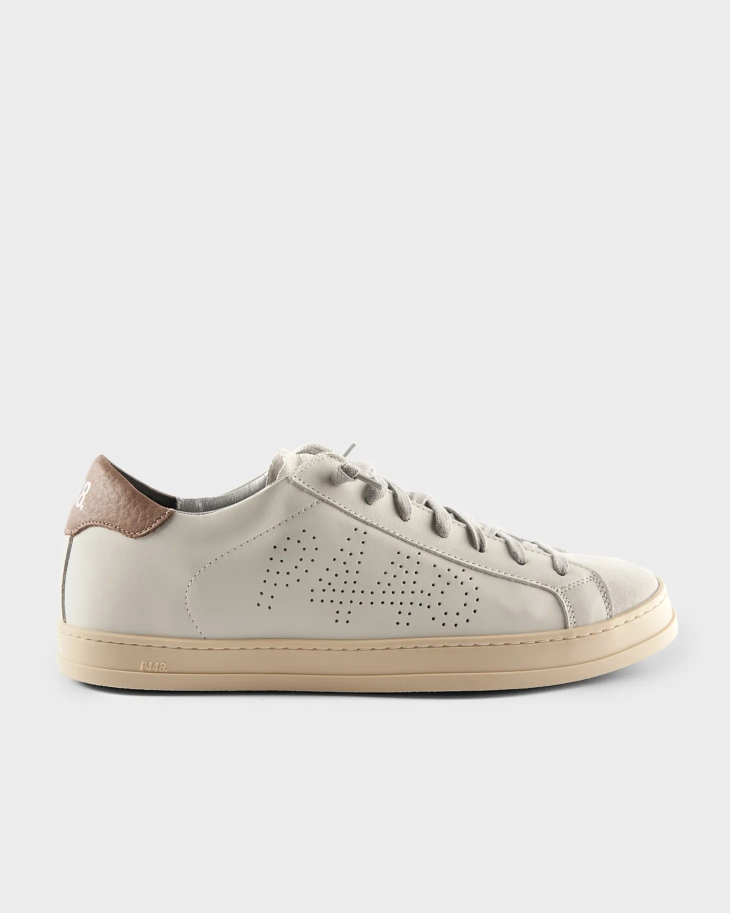 White And Mud John Sneakers