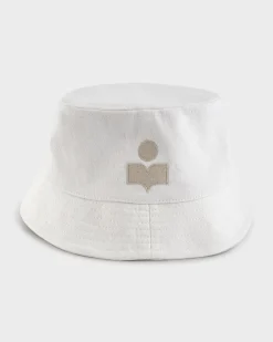 White Chapeau Bucket Hat