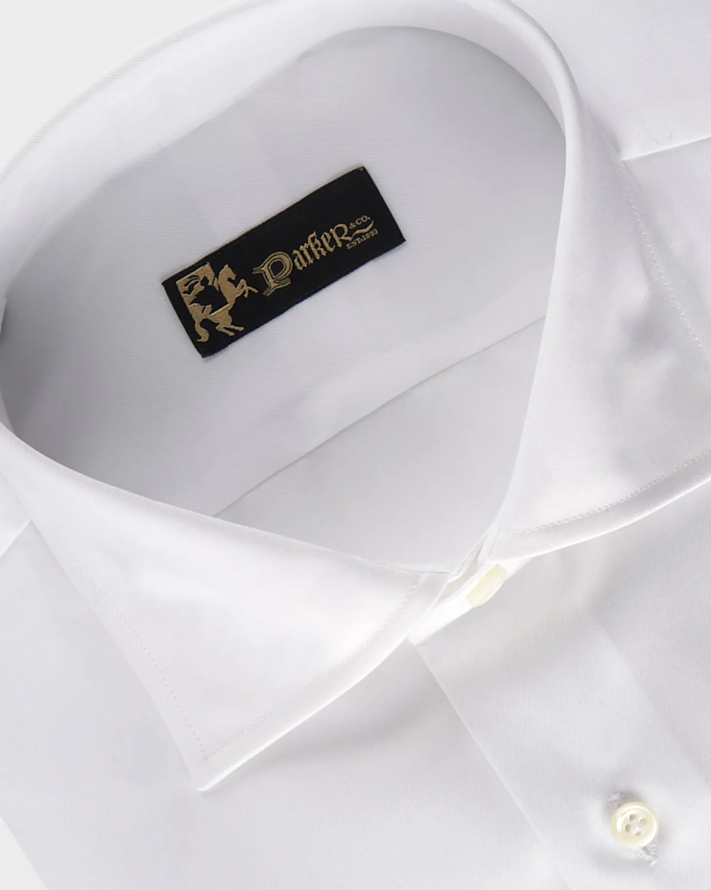 White Cotton Business Shirt