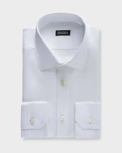 White Cotton Linen Shirt