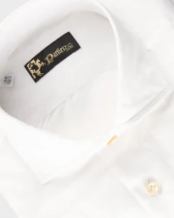 White Cotton Linen Shirt
