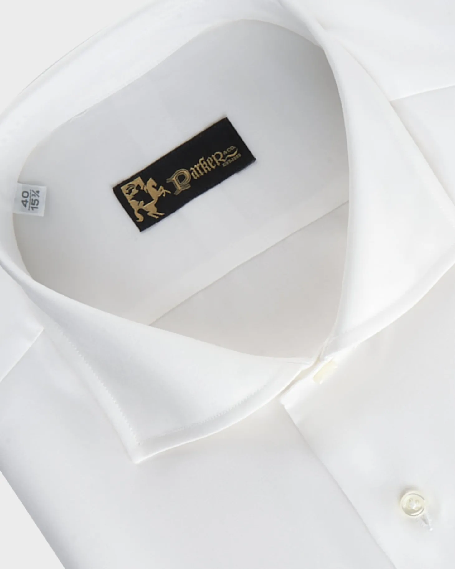White Cotton Poplin Shirt