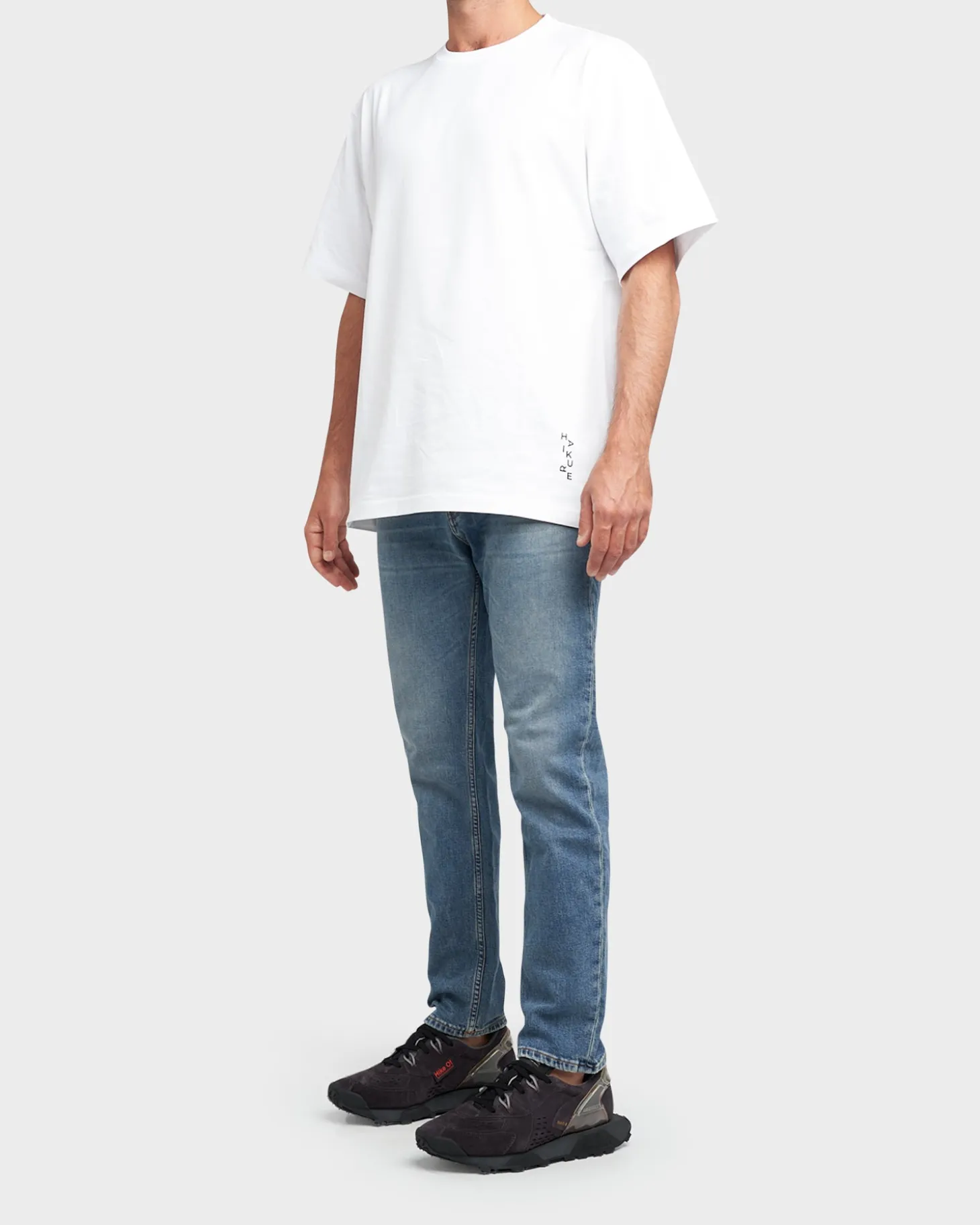 White Cotton Ronnie T-Shirt