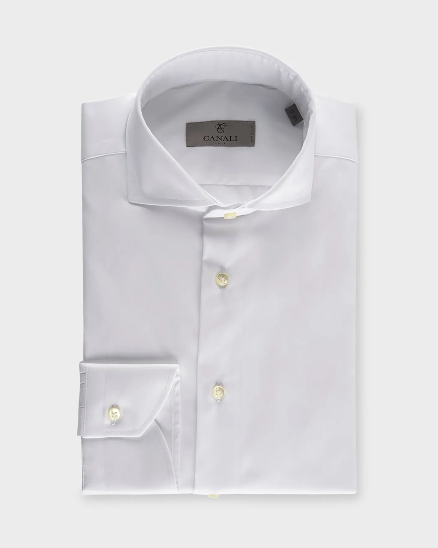 White Stretch Modern Fit Shirt