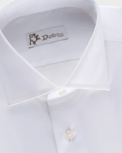 White Tailored Cotton Shirt
