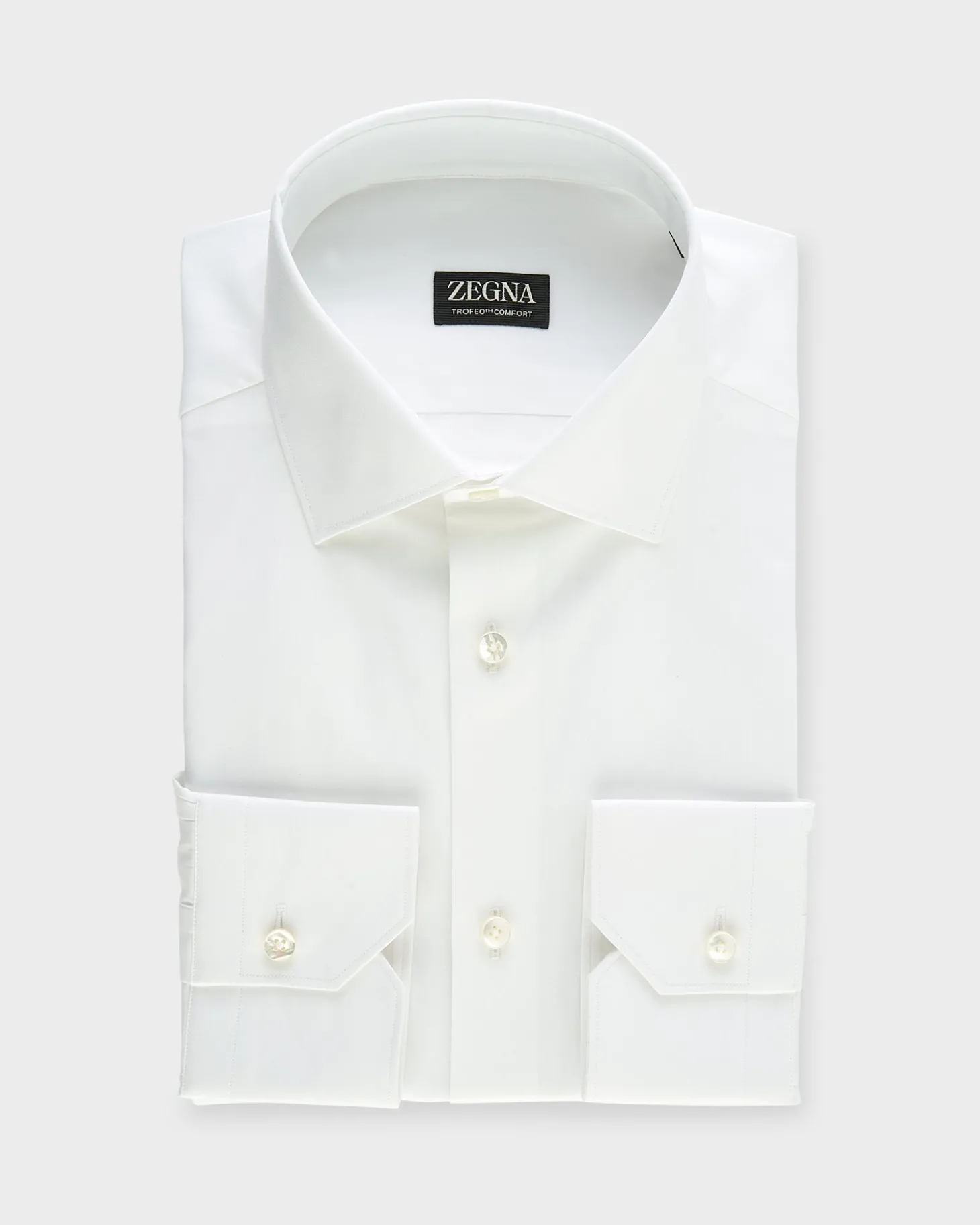 White Trofeo Comfort Cotton Shirt