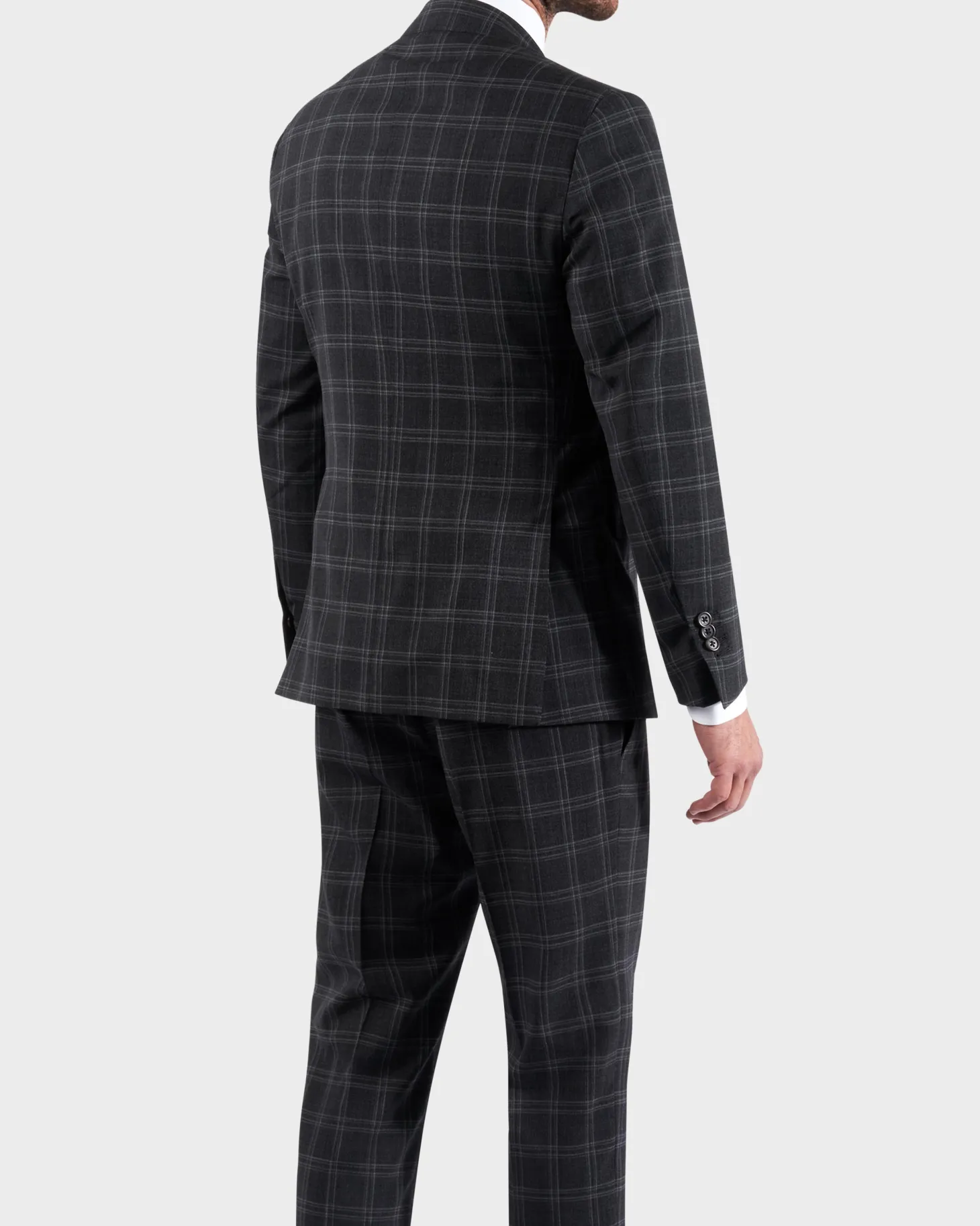 Window Pane Check Super 150 Wool Suit